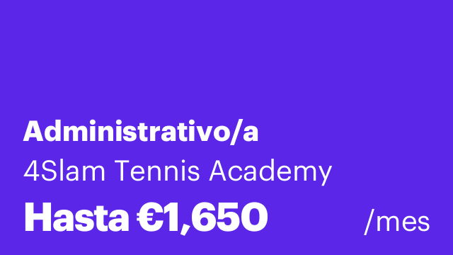 Administrativo/a