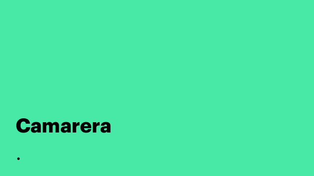 Camarera