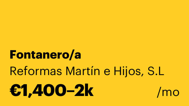 Fontanero/a