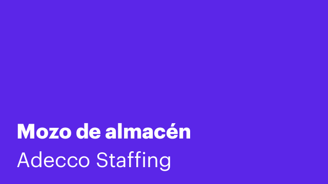 Mozo de almacén