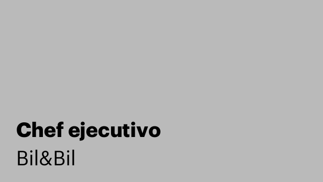 Chef ejecutivo