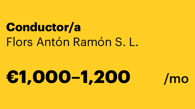 Conductor/a