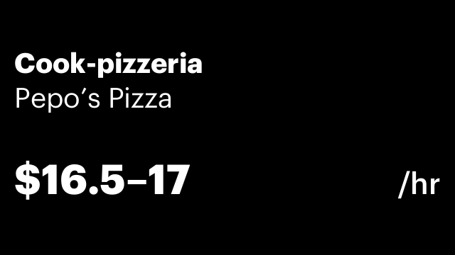 Cook-pizzeria