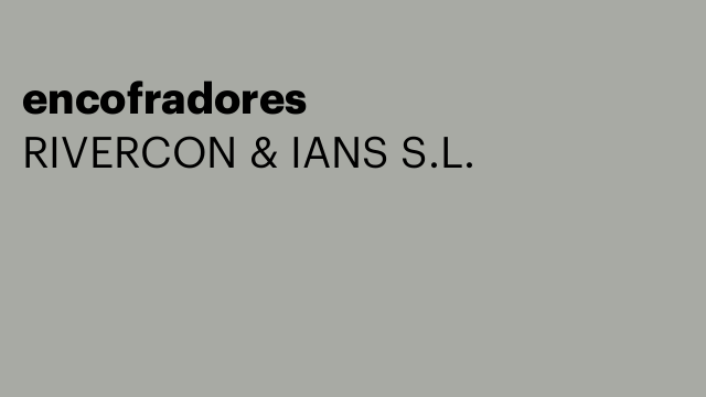 encofradores