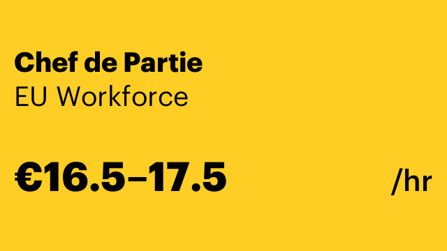 Chef de Partie