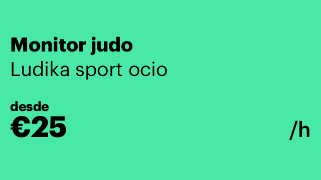Monitor judo