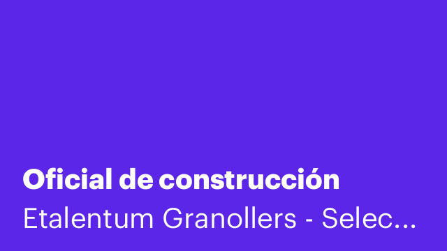 Oficial de construcción