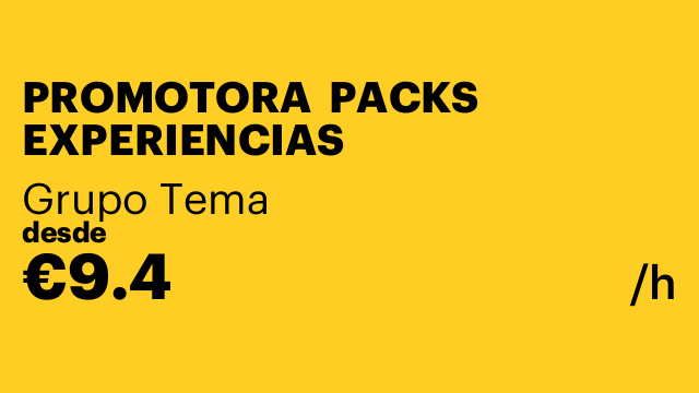 PROMOTORA  PACKS EXPERIENCIAS