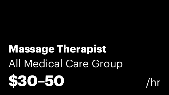 Massage Therapist