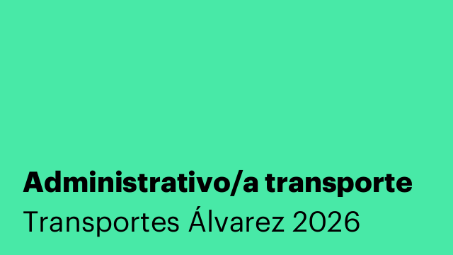 Administrativo/a transporte