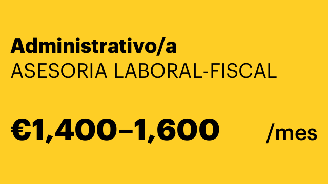 Administrativo/a