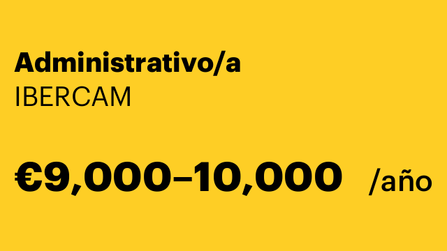 Administrativo/a