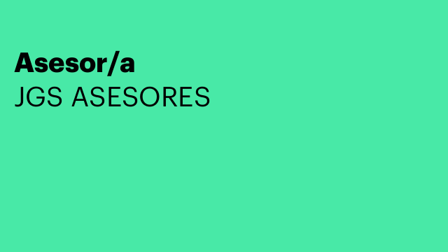 Asesor/a