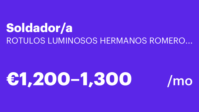 Soldador/a