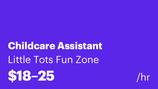 Childcare Assistant