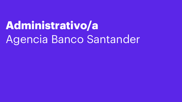 Administrativo/a