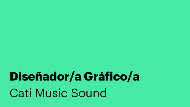 Diseñador/a Gráfico/a