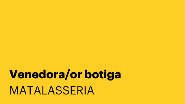 Venedora/or botiga