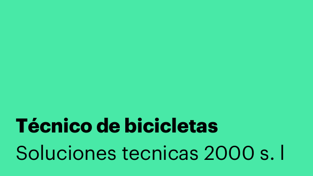 Técnico de bicicletas