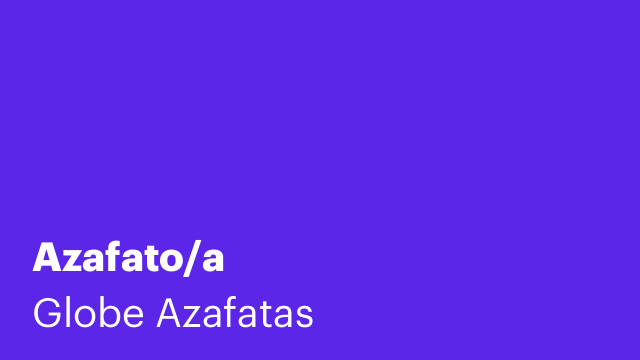 Azafato/a