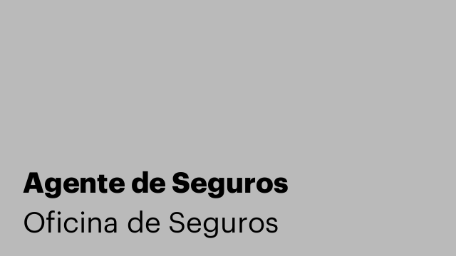 Agente de Seguros