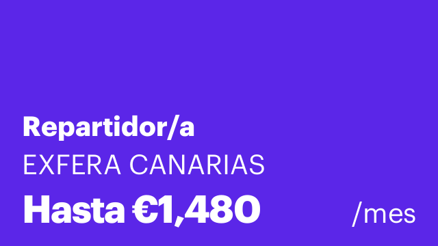 Repartidor/a