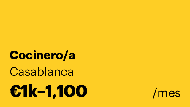 Cocinero/a