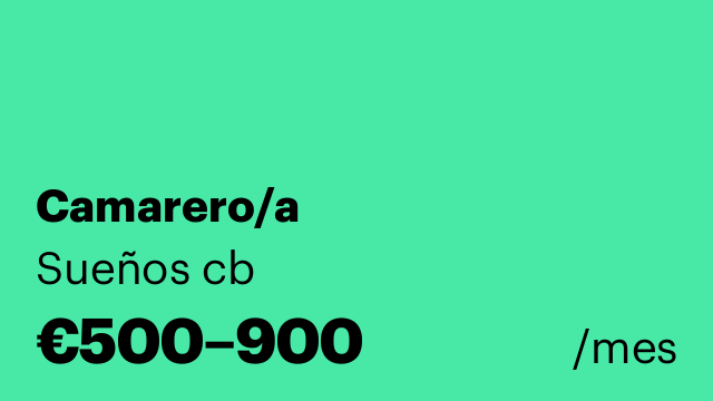 Camarero/a
