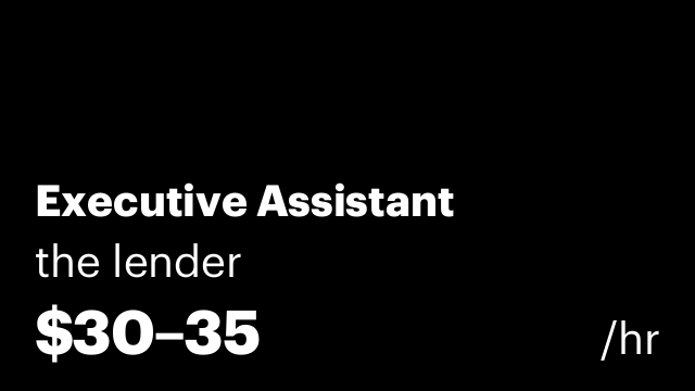 Executive Assistant