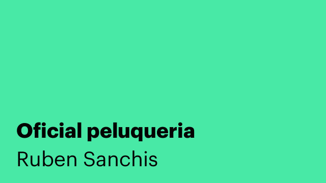Oficial peluqueria