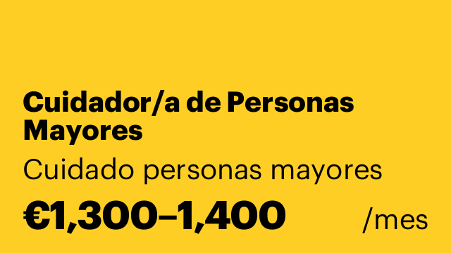 Cuidador/a de Personas Mayores