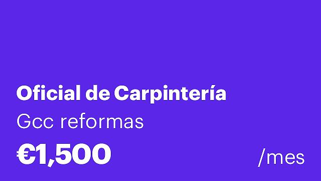 Oficial de Carpintería