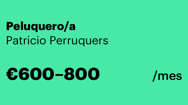Peluquero/a