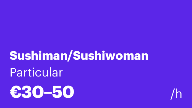 Sushiman/Sushiwoman