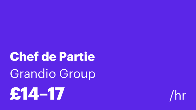 Chef de Partie