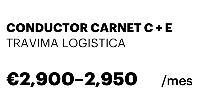 CONDUCTOR CARNET C + E