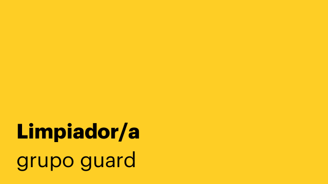 Limpiador/a