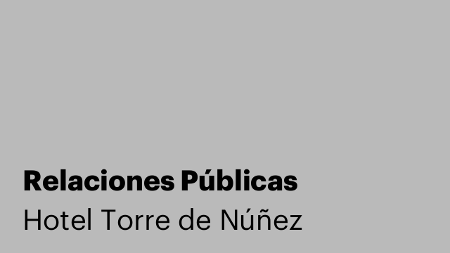 Relaciones Públicas