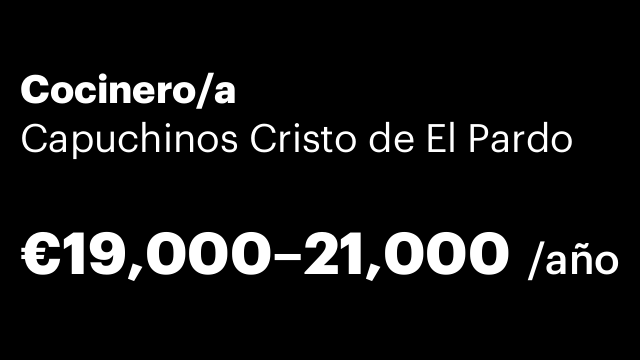 Cocinero/a