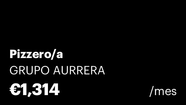 Pizzero/a