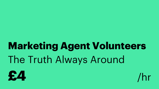 Marketing Agent Volunteers