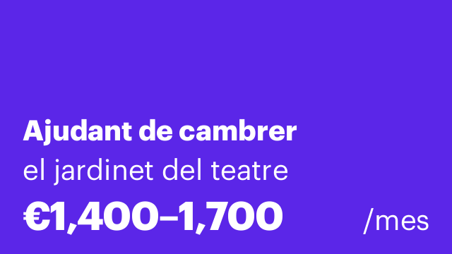 Ajudant de cambrer