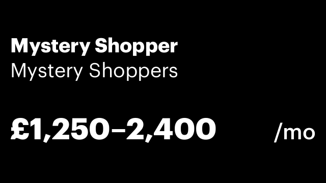 Mystery Shopper