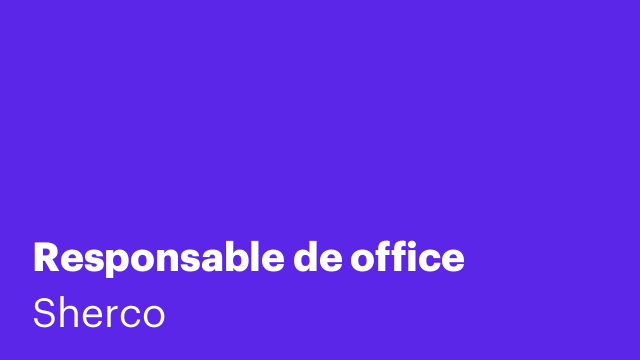 Responsable de office