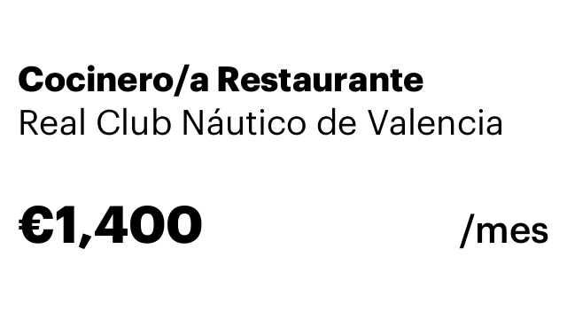 Cocinero/a Restaurante