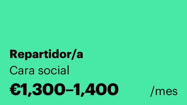 Repartidor/a
