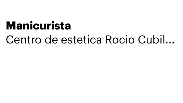 Manicurista