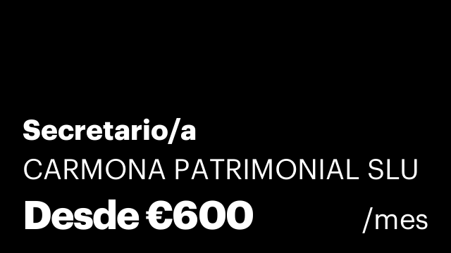 Secretario/a