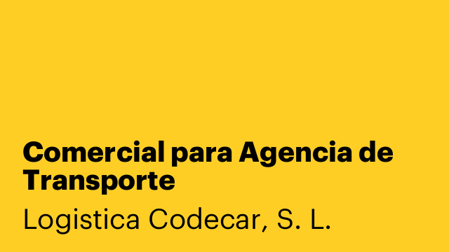 Comercial para Agencia de Transporte