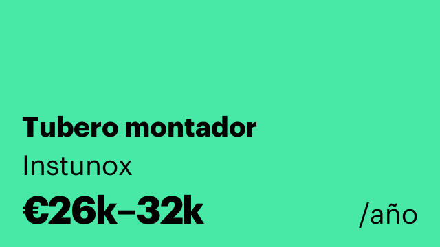 Tubero montador